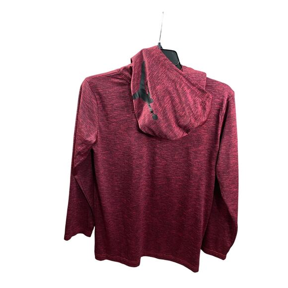 Jordan Red Dri-FIT Hoodie – Youth Large – Black Chest Print - Picture 3 of 11